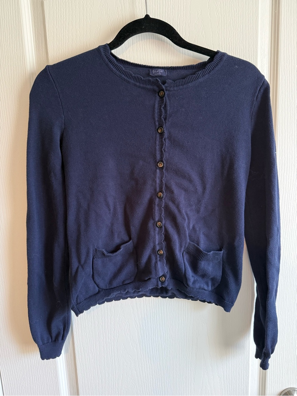 Brandy Melville Navy Blue Button-Up Cardigan